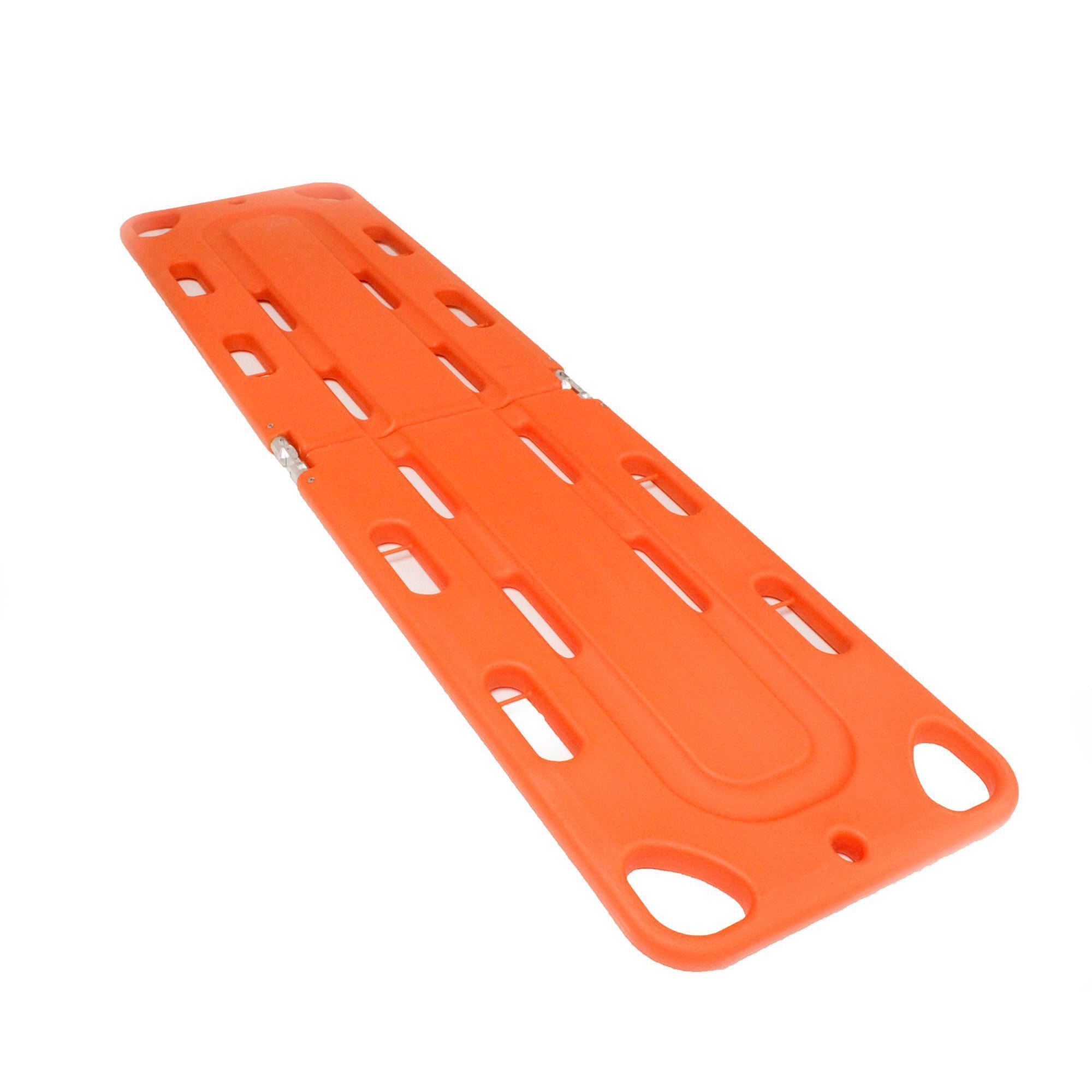 6' Solid Orange Rescue and Emergency Equipment Kemp USA Folding Spineboard