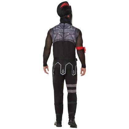 Black Fortnite Knight Unisex Adult Halloween Costume - Medium 