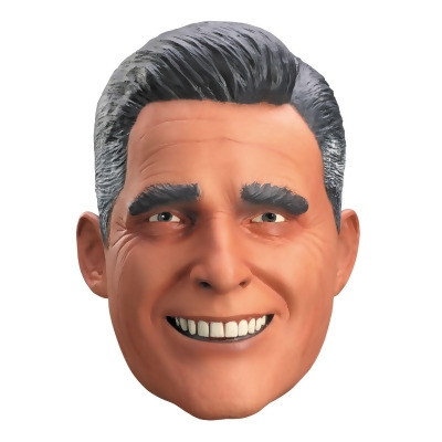 Beige Presidential Romney Men Adult Halloween Mask Costume Accessory - One Size 