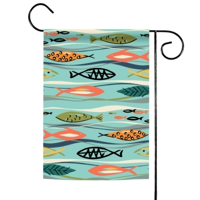 Fish Garden Flag 