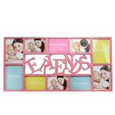 28.75” Pink “Friends” Wall Collage Photo Frame 