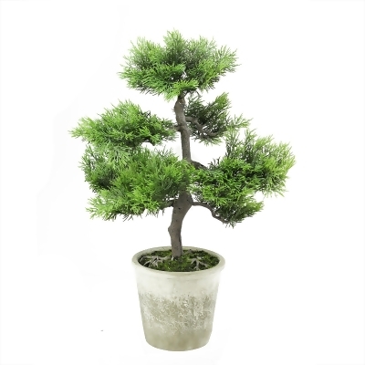 Real Touch™ Artificial Japanese Bonsai Tree in Weathered Pot 20.25