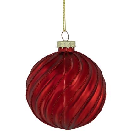 Plain deals red ornaments