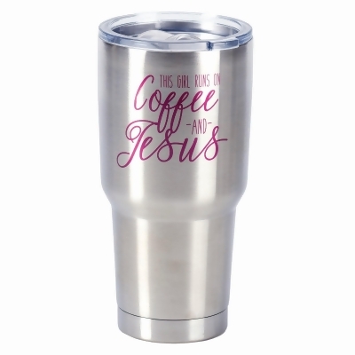 Stainless Steel This Girl Travel Tumbler with Lid, 30oz. 