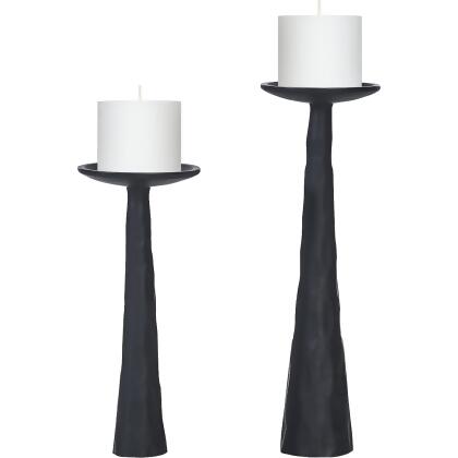 Aluminum Pillar Candle Holder - 13