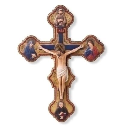 Renaissance Misericordia Crucifixes Wall Cross - 14.5