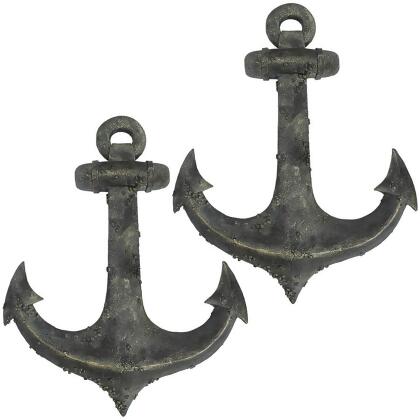 Ahoy There Maritime Anchor Wall Sculptures - 22