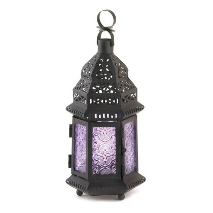 Moroccan Style Candle Lantern - 10.75