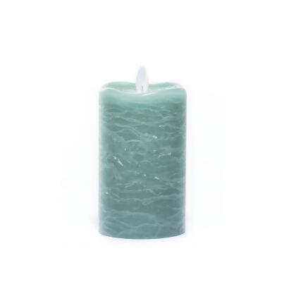 Battery Operated Flameless LED Frosted Pillar Candle - 5