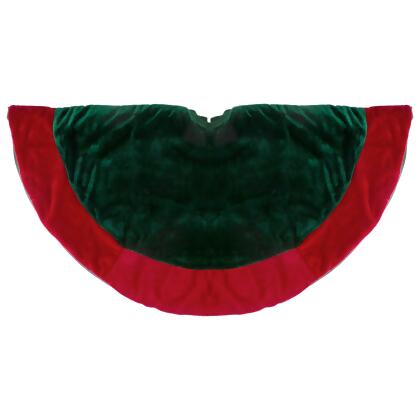 Velveteen Christmas Tree Skirt - 26