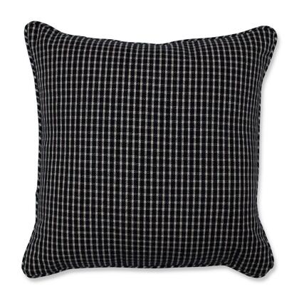 Checkered Corded Square Throw Pillow - 16.5