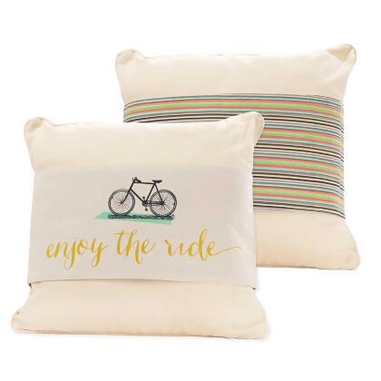 Enjoy The Ride Reversible Throw Pillow Jacket - 36