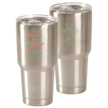 God Gave Me Joy Friendship Travel Tumbler - 30oz. 