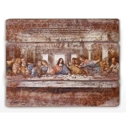 Old World Style The Last Supper Wall Plaque - 26