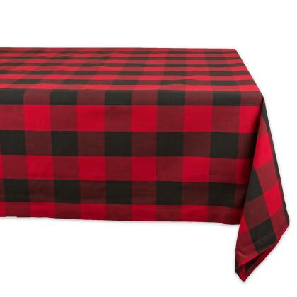 Buffalo Check Rectangular Christmas Tablecloth - 120