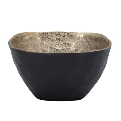 Tapered Square Aluminum Bowl - 7.5