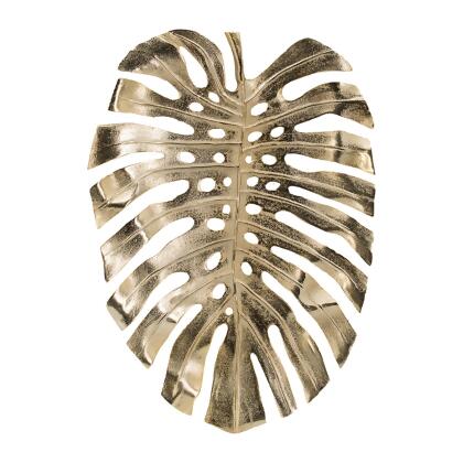 Monstera Leaf Aluminum Hanging Bowl -24.75