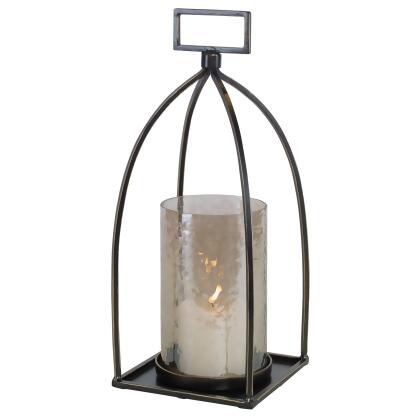 Moroccan style Glass Lantern Hurricane Candleholder - 16