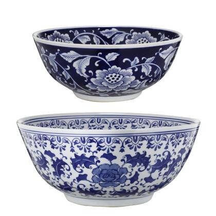 Floral Porcelain Bowl - 16