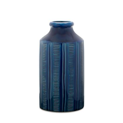 Etched Terracotta Vase - 10