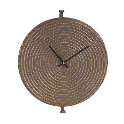 Round Wall Clock with Suspended Stand - 16.25