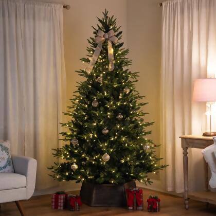 Real Touch™ Pre-Lit Shenandoah Pine Artificial Christmas Tree - 6.5' Warm White LED 