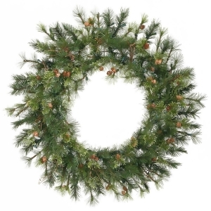 36 Mixed Country Pine Artificial Christmas Wreath Unlit - All