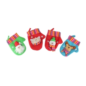 10-Piece Winter Wonderland Christmas Stocking and Novelty Gift Bag Set - All