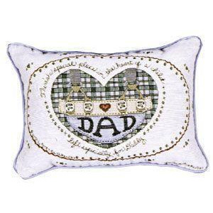 Set of 2 Dad Father Decorative Throw Pillows 9 x 12 - All