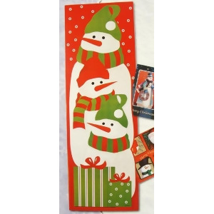 Club Pack of 108 Snowman Christmas Card Wall Holders 36 - All