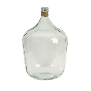 22 Earth-Friendly Large Transparent Boccionocci Recycled Clear Glass Jug - All