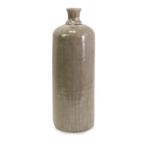 Classical Shape Large Gray Textured Surface Ceramic Bottle 19 - All