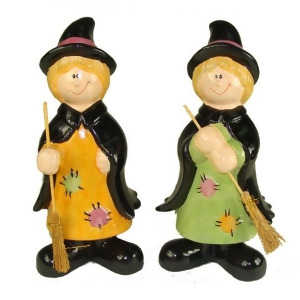 Club Pack of 36 Friendly Halloween Witch Table Top Figurines 8 - All