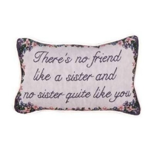 Set of 2 Sister Decorative Throw Pillows 9 x 12 - All