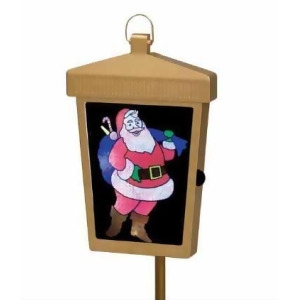 Mr. Christmas Lighted Holographic Welcome Home Seasonal Lantern Decor #67681 - All