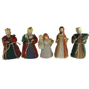 Club Pack of 120 Holy Family Wise Men Christmas Nativity Figurines - All