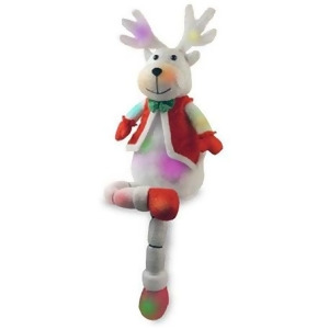 34 Battery Operated Lighted Led Color Changing Reindeer Christmas Decoration - All