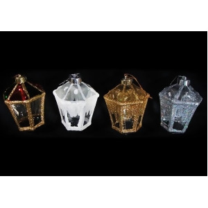 Club Pack of 288 Victorian Inspirations Glitter Lantern Christmas Ornaments 4 - All