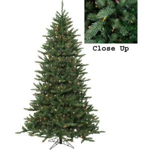 4.5' Pre-Lit Natural Frasier Fir Artificial Christmas Tree Multi Lights - All