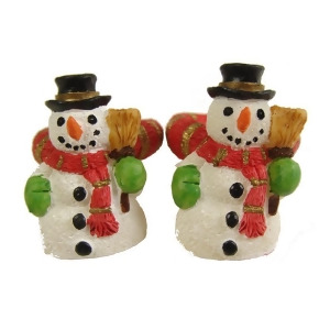 Club Pack of 288 Friendly Snowman Christmas Taper Candle Rings - All