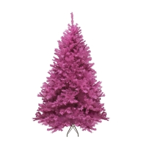 7.5' Orchid Pink Cedar Pine Artificial Christmas Tree Unlit - All
