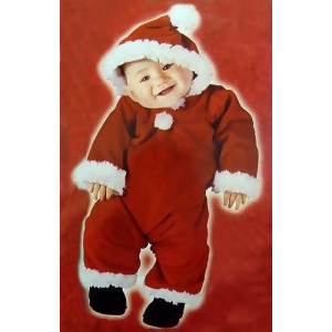 Santa's Little Helper Christmas Baby Costume Size Small 0-9 Months - All