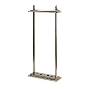 Deluxe Metallic Chrome Finish Walking Stick Stand 28 - All