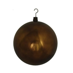 Huge Commercial Shiny Chocolate Shatterproof Christmas Ball Ornament 16 400mm - All