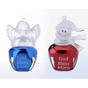 24Pc Jingle Buddies God Bless Jesus Loves Ornament Set - All