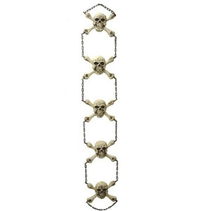 56 Gruesome Skeleton Chain Hanging Halloween Decoration #65858 - All