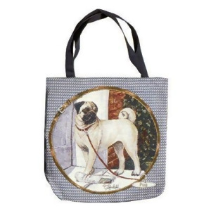 Pug Dog Decorative Shopping Tote Bag 17 x 17 - All