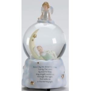 Pack of 2 Musical Sweet Dreams Angel Baby Prayer Glitterdomes 7 - All