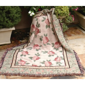 Warm Embrace Roses Tapestry Throw Blanket 50 x 60 - All