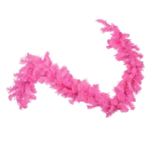 9' x 16 Pre-Lit Pink Cashmere Artificial Christmas Garland Clear Lights - All